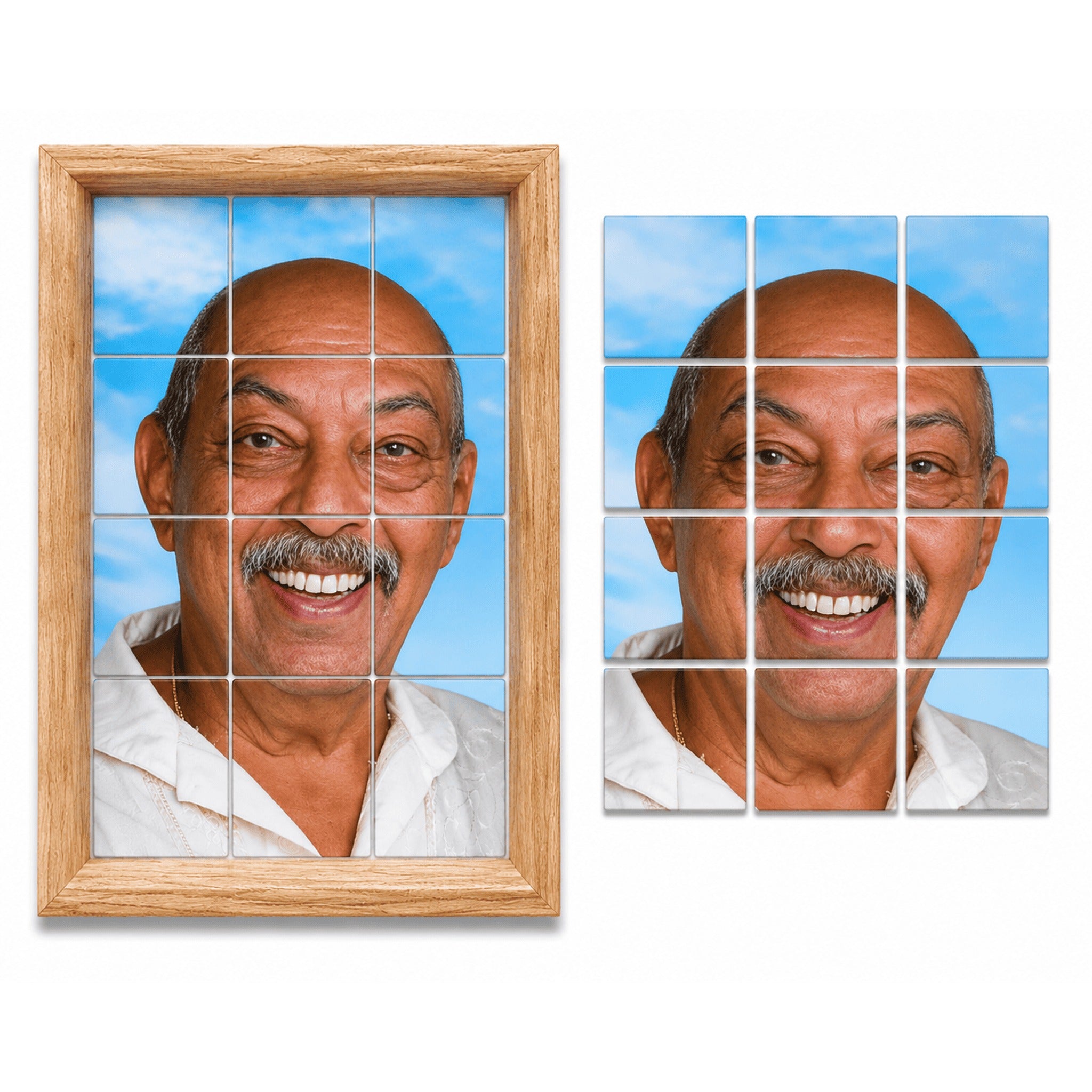 Custom Puzzle Magnet Set