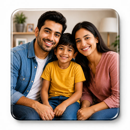 Custom Photo Fridge Magnet