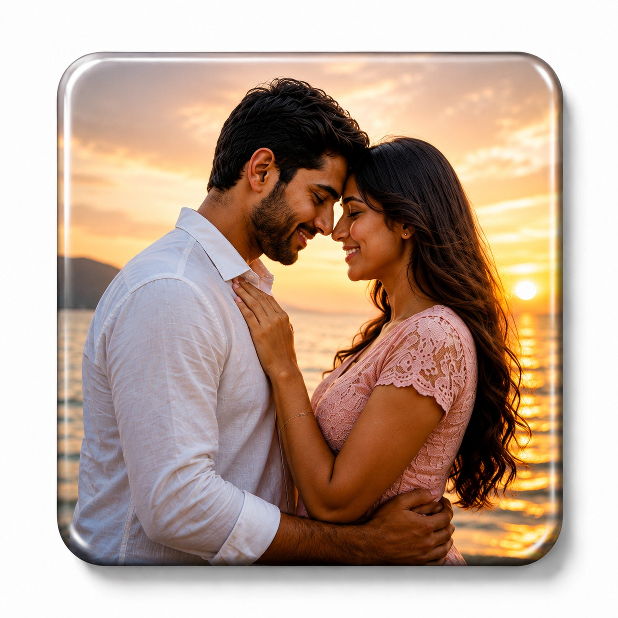 Custom Photo Fridge Magnet